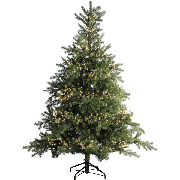 LED clusterverlichting warm wit / klassiek warm 1512 lampjes - afbeelding 5