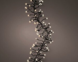 LED clusterverlichting warm wit / klassiek warm 588 lampjes - afbeelding 2