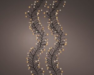 LED clusterverlichting warm wit / klassiek warm 768 lampjes - afbeelding 2