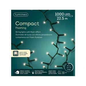 LED compact flash lights 1000 lamps warm wit - afbeelding 2