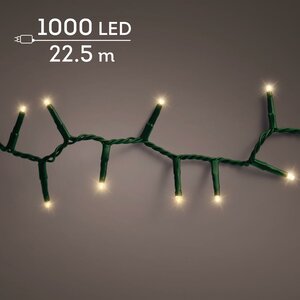 LED compact rice lights 1000 lamps soft gold - afbeelding 1