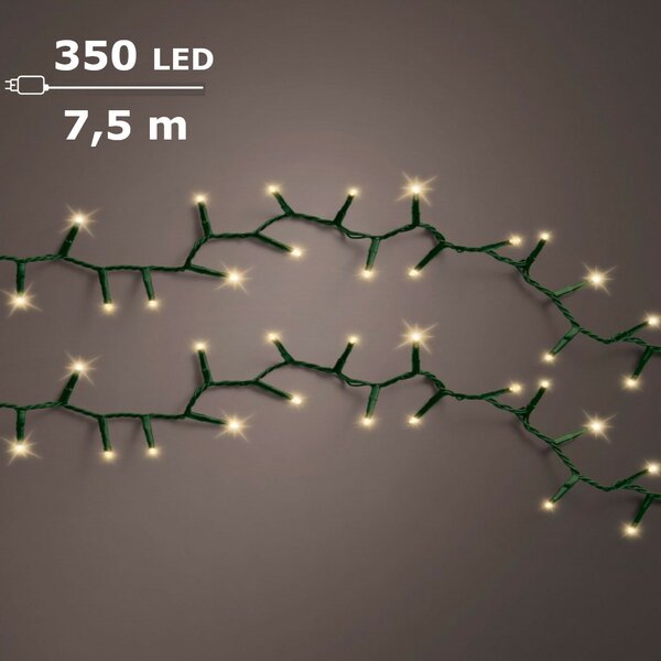 LED compact rice lights 350 lamps soft gold - afbeelding 1