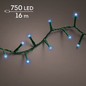 LED compact twinkel lights 750 blauw