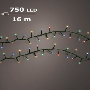 LED compact twinkel lights 750 multicolour
