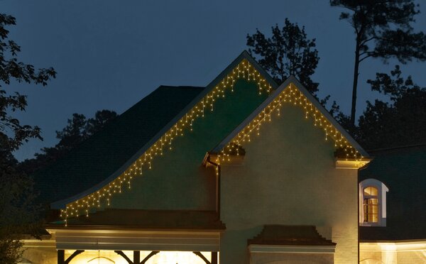 Led fonkel icicleverlichting 490 lampjes - afbeelding 3