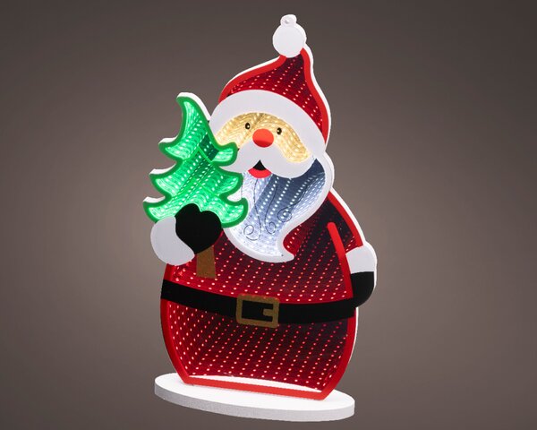 Led infinity led kerstman 40 cm