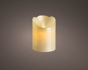 Led kaars wax vlam verlichting 10 cm parel