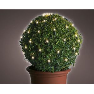 Led net buxus verlichting D35cm 60 lampjes - afbeelding 1