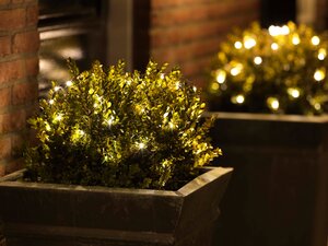Led net buxus verlichting D80cm 120 lampjes - afbeelding 3