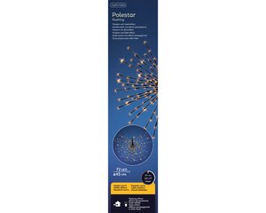 Led poolster met 72 lampjes twinkel effect - afbeelding 2