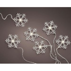 Led verlichting sneeuwvlok 105 cm warm wit