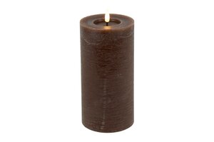 Ledkaars lyon D10H20 cm bruin