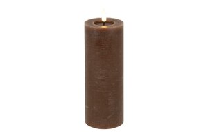 Ledkaars lyon XL D7,5H20 cm bruin