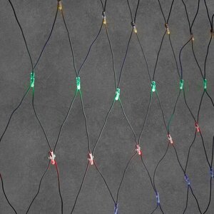 Luca connect 24 led net 2x2 meter 140 lamps multi colour