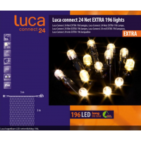 Luca connect 24 led net 300 x 300cm 196 lampjes - afbeelding 3