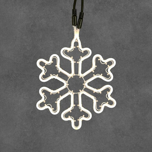 Luca Connect 24 sneeuwvlok 120 lamps warm wit