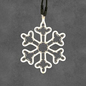 Luca Connect 24 sneeuwvlok 120 lamps warm wit