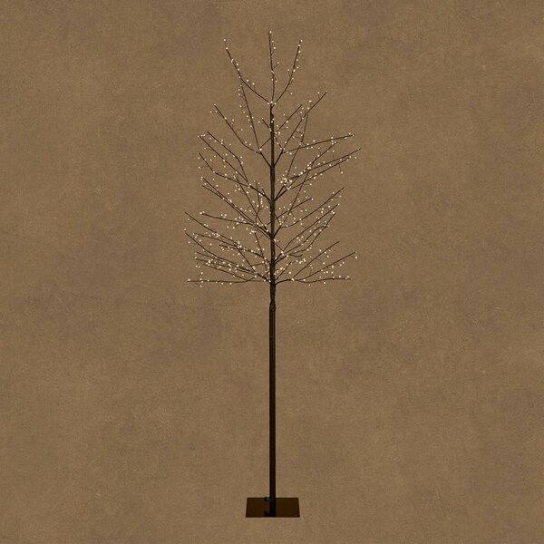 Luca verlichte boom 150 cm 480 lamps zwart