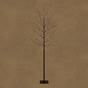Luca verlichte boom 150 cm 480 lamps zwart
