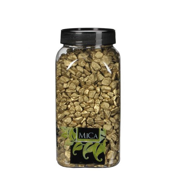 Mica marbles goud 1 kg