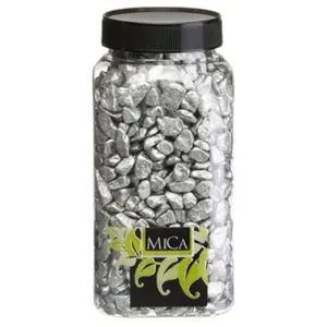 Mica marbles zilver 1 kg