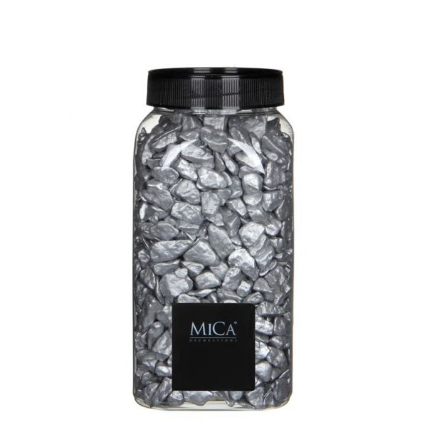 Mica marbles zilver 1 kg