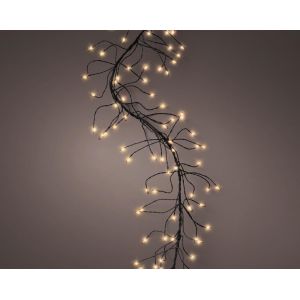 Micro led kerstverlichting 480 lamps warm-wit cluster - afbeelding 2