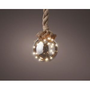 Microled bal 30 lamps warm wit - afbeelding 2