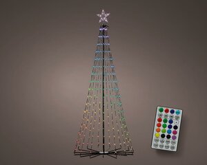 Microled dancing tree 210 cm multi colour - afbeelding 2