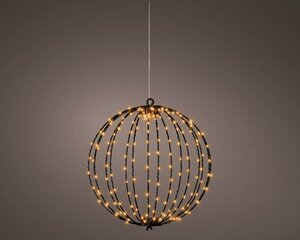 Microled verlichte bal 28 cm 192 lampjes - afbeelding 2