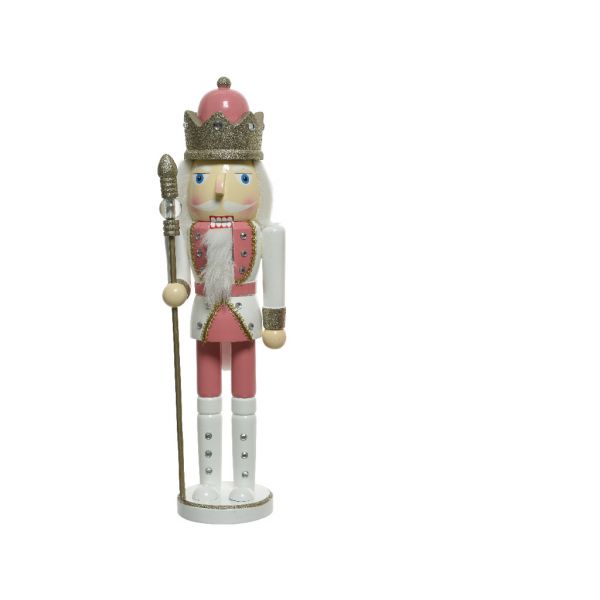 Notenkraker met kroon 25 cm