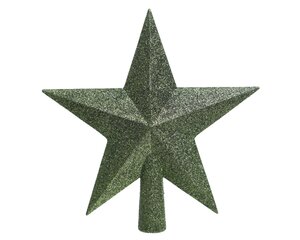 Onbreekbare piekster met glitter dennengroen