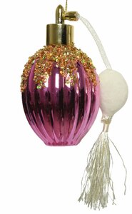 Parfum fles lipstick roze 12 cm