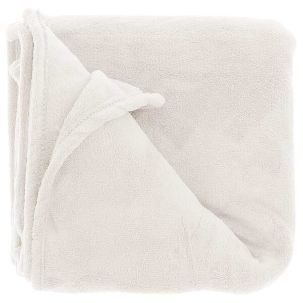 Unique Living plaid claudi 200x150 cm dove white