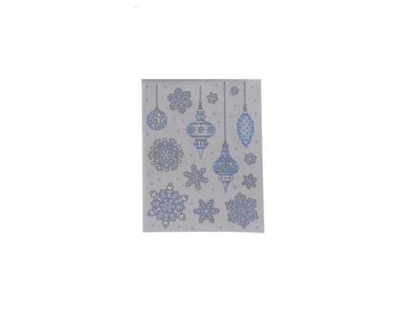 Raamsticker ornament 29 x 41 cm
