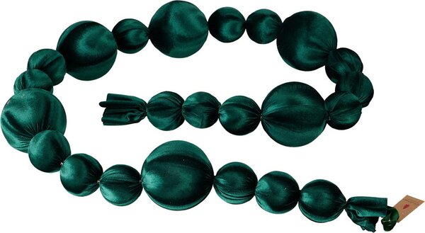 Slinger met ballen 180 cm donker groen