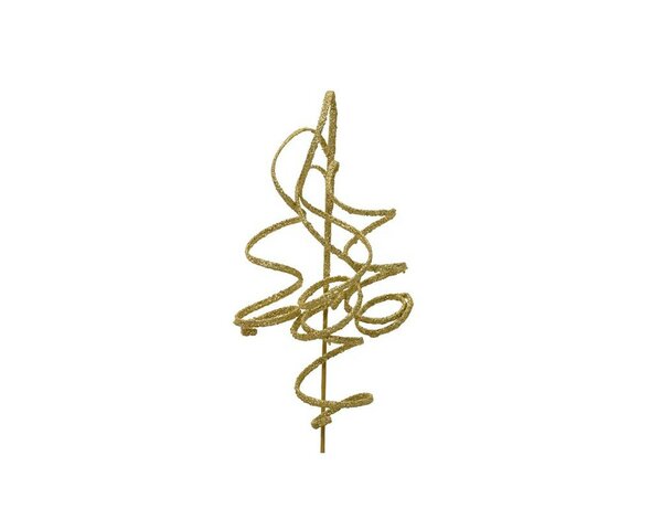 Spray op steel polyester 90 cm goud