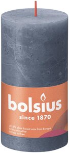 Bolsius kaars rustiek 13x7 cm twilight blue