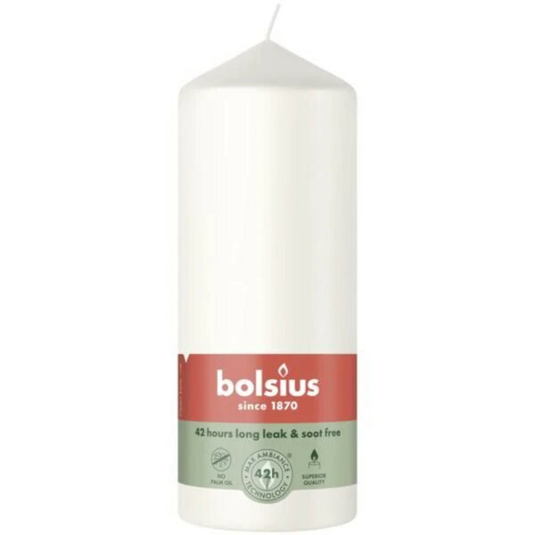Stompkaars 15x6 cm cloudy white