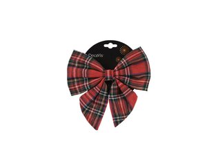 Strik polyester 20 cm rood