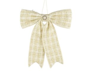 Strik polyester 40 cm creme