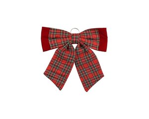 Strik polyester 52 cm rood