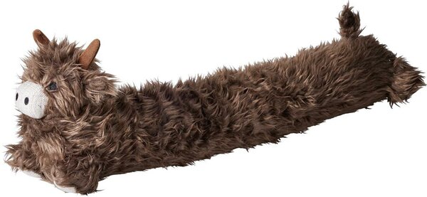 Tochtstopper koe 75 cm donker bruin