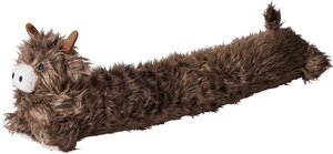 Tochtstopper koe 75 cm donker bruin