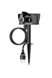 Calex tuincontactdoos 4-voudig