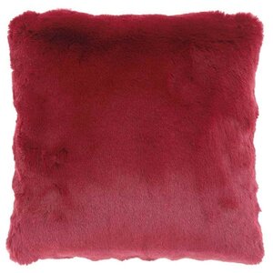 Unique Living kussen klaas 45 x 45 cm rood