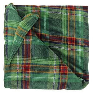 Unique Living plaid victor 200 x 150 cm donkergroen ruit