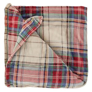 Unique Living plaid victor 200 x 150 cm zand ruit