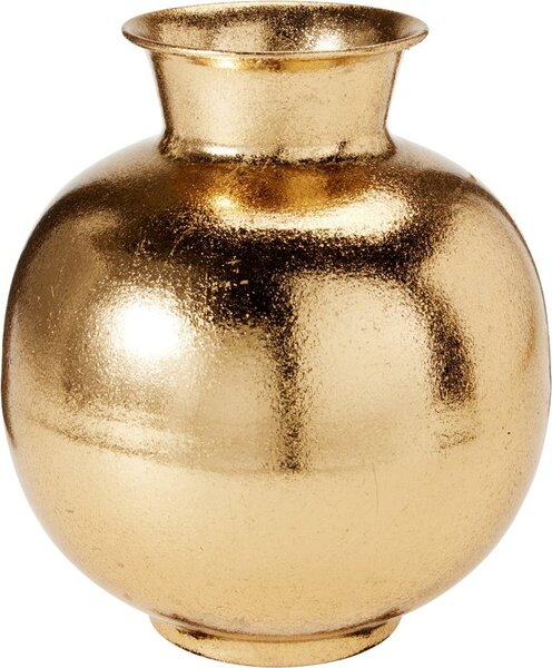 Vaas metaal goud 28 cm
