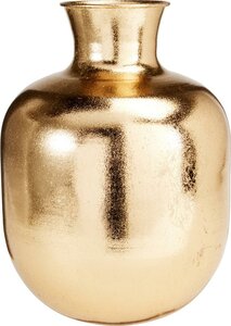 Vaas metaal goud 40 cm